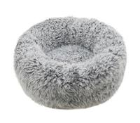 Rosewood hondenmand silver fluff grijs - thumbnail