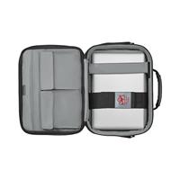 Wenger Legacy Double Gusset Laptoptas Geschikt voor max. (laptop): 40,6 cm (16) Zwart, Grijs - thumbnail