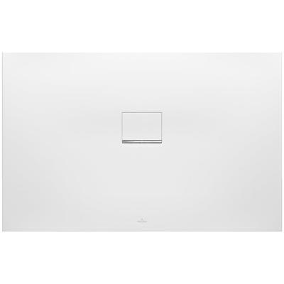 Villeroy & Boch Squaro Infinity kunststof douchebak - quaryl rechthoekig 140x90x4cm - mat wit udq1490sqi2v-rw