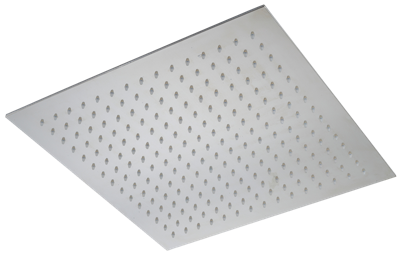 Pure Design regendouche voor inbouw in plafond vierkant 36x36cm Pure Design regendouche voor inbouw in plafond vierkant 36x36cm