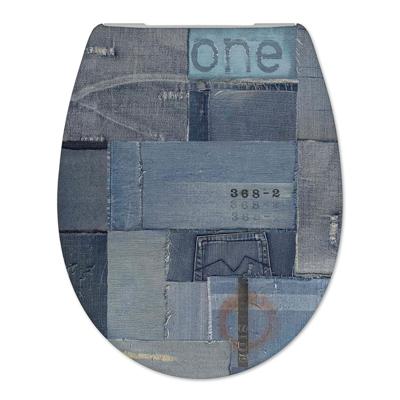 Cedo Toiletzitting softclose met quick-release universeel Jeans Cedo Toiletzitting softclose met quick-release universeel Jeans