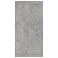 VidaXL Wandschappen kubus 2 st 100x15x30 cm bewerkt hout betongrijs - thumbnail