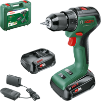 Bosch Home and Garden UniversalDrill 18V-60 06039D7002 Accu-boormachine, Accu-schroefmachine 18 V 2.0 Ah Li-ion Incl. 2 accus, Incl. lader - thumbnail