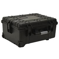 VidaXL Flightcase op wieltjes 58x45x27 cm pp zwart - thumbnail