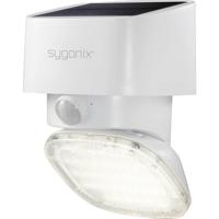Sygonix SY-4673534 Wandlamp op zonne-energie met bewegingsmelder LED LED vast ingebouwd 20 W Wit - thumbnail