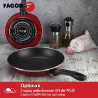 Pan FAGOR Optimax Rood Geëmailleerd Staal (Ø 26 cm) - thumbnail