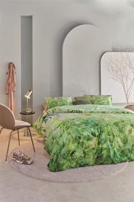 Kardol Kardol Giverny Dekbedovertrek - Green 200x200/220 cm