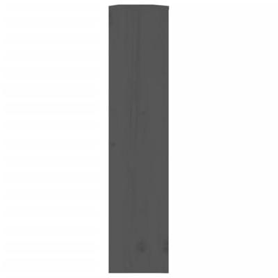 VidaXL Radiatorombouw 169x19x84 cm massief grenenhout grijs