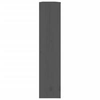 VidaXL Radiatorombouw 169x19x84 cm massief grenenhout grijs - thumbnail
