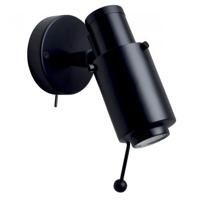 DCW Editions Biny Spot Led Wandlamp - Zwart - met stokje - met schakelaar - thumbnail