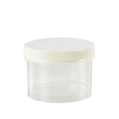 Spruyt Hillen Tabletflacon 75 ml transparant met dop 35 Stuks