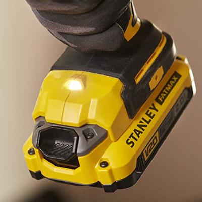 Stanley Powertools Stanley fatmax sfmcd720d2k v20 18v bl schroefboor | 2x 2.0ah - sfmcd720d2k-qw Stanley Powertools Stanley fatmax sfmcd720d2k v20 18v bl schroefboor | 2x 2.0ah - sfmcd720d2k-qw