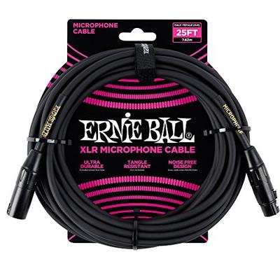 Ernie Ball 6073 Classic Microfoonkabel XLR male/XLR female 7.62m Ernie Ball 6073 Classic Microfoonkabel XLR male/XLR female 7.62m