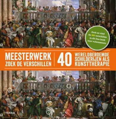 Meesterwerk: zoek de verschillen - Paperback (9789089897091)