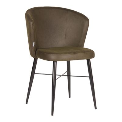 LABEL51 Eetkamerstoel 'Wave', kleur Groen LABEL51 Eetkamerstoel 'Wave', kleur Groen