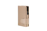 Juscha JU-963407 Pasjeshouder Clicksafe RFID Kunstleer Carbon Champ 8 Pasjes Met Opbergvak Voor Muntgeld - thumbnail