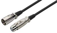 Monacor MEC-2000/SW XLR Kabel [1x XLR-stekker - 1x XLR-bus] 20 m Zwart - thumbnail