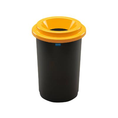 Plafor Eco Prullenbak 50L – Recycling – Geel