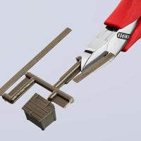 Knipex Elektronica-Zijsnijtang | 115 mm Lengte | Doorgestoken Scharnier | Kunststof Bekleed - 77 21 115 N - thumbnail