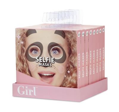 Basic Who's that girl selfie mask