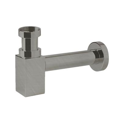 Hotbath Pal fonteinsifon vierkant, geborsteld nikkel Hotbath Pal fonteinsifon vierkant, geborsteld nikkel