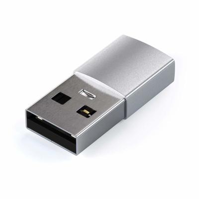 Satechi USB-A naar USB-C adapter - Silver