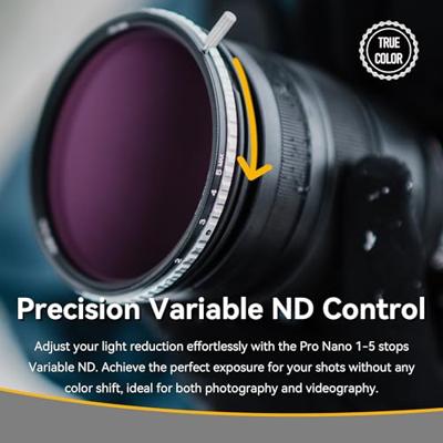 NiSi True Color ND-Vario 1-5 stops 62mm