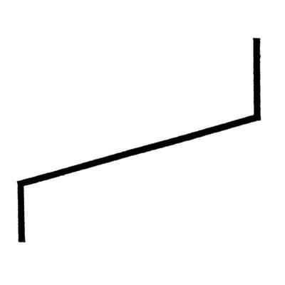 Roval waterslagprofiel Primaire 120 - 3000 mm - aluminium