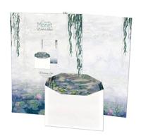 Briefpapier met enveloppen: Water Lilies, Claude Monet - thumbnail