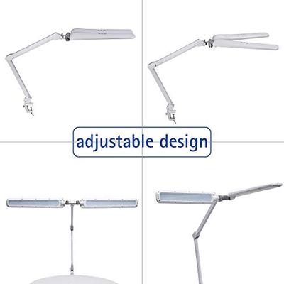 Werkpleklamp maul craft duo led met tafelklem wit Werkpleklamp maul craft duo led met tafelklem wit