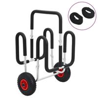 VidaXL Sup trolley voor surfplank 45 kg aluminium - thumbnail