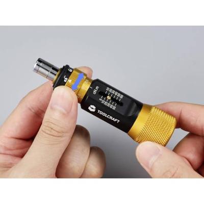 TOOLCRAFT TO-9627246 Momentschroevendraaier Elektronica en fijnmechanica Grootte 4 mm TOOLCRAFT TO-9627246 Momentschroevendraaier Elektronica en fijnmechanica Grootte 4 mm