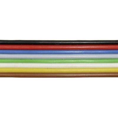 Donau Elektronik 225-885-10 Draad 8 x 0.25 mm² Zwart, Rood, Blauw, Grijs, Groen, Wit, Geel, Bruin 10 m