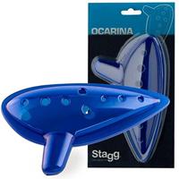 Stagg OCA-PL BL Ocarina Blauw - thumbnail