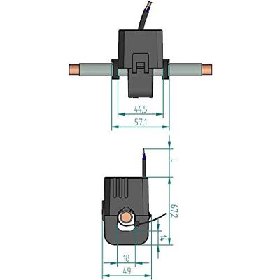 Gossen Metrawatt SC40-B 150/1A 0,2VA Kl.1 18 mm U118J Primaire stroom 150 A Secundaire stroom 1 A 1 stuk(s) Gossen Metrawatt SC40-B 150/1A 0,2VA Kl.1 18 mm U118J Primaire stroom 150 A Secundaire stroom 1 A 1 stuk(s)
