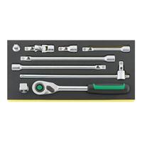 Stahlwille TCS 1/2 ZOLL-512/9 QR 96830363 Dopsleutelset - thumbnail