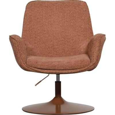 WOOOD Verstelbare Fauteuil 'Marten' Geweven stof, kleur Oranje