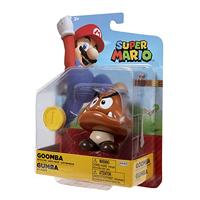 Super Mario Action Figure - Goomba with Coin - thumbnail
