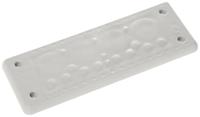 Trelleborg MH-24 F 19-1 LIGHT GREY UL94 V-0 IP65 TPE Screw Doorvoerplaat TPE Grijs 1 stuk(s) - thumbnail