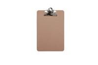 MAUL klemplaat Classic, hardboard karton, A5 staand, bruin - thumbnail