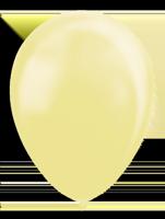 Gele Macaron Ballonnen (50st) - thumbnail