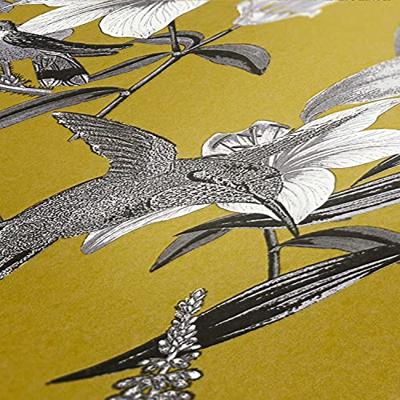 Architects Paper Jungle Chic geel behang | 377013 - thumbnail