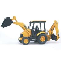 2427 Bruder JCB Midi CX Laadschop met Baggerkraan - thumbnail