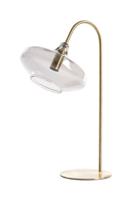Light & Living Tafellamp 'Solna' 50cm hoog, kleur Smoke/Antiek Brons - thumbnail