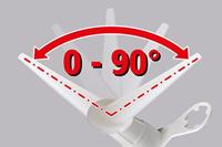 Wolfcraft Scharnierende patroonpunt | 2 stuks - 4366000 - thumbnail