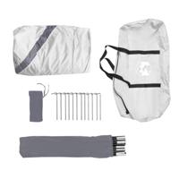 Partytent 360x360x215 cm 185T taft wit - thumbnail