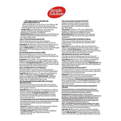 Simple Solution deodorizer voor kattentoilet