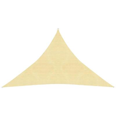 Zonnezeil 160 g/m 4x4x5,8 m HDPE beige Zonnezeil 160 g/m 4x4x5,8 m HDPE beige