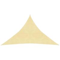 VidaXL Zonnezeil 160 g/m² 4x4x5,8 m hdpe beige - thumbnail