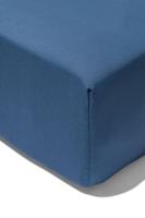 HEMA Boxspring hoeslaken 80x200cm zacht katoen blauw (blauw) - thumbnail
